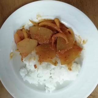 冬瓜入りカレー